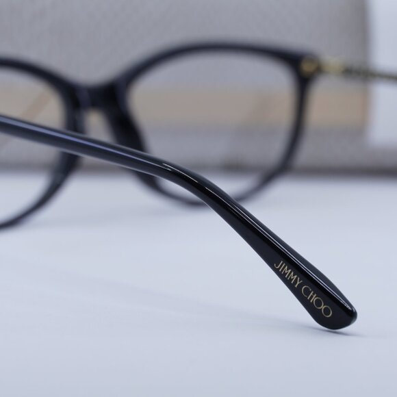 Final Price! Jimmy Choo JJC154 029A 00 Black Eyeglasses 53mm Final Price! Jimmy Choo JJC154 029A 00 Black Eyeglasses 53mm main image 4